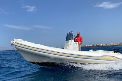 Charter Boat without licence  asoral 580 40cv Favignana