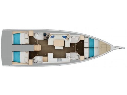 Sailboat  Sun Odyssey 455 Boat design plan