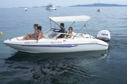 Charter Boat without licence  Fibrafort 487 Ouranoupoli