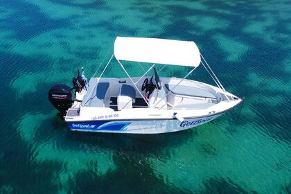 Rental Boat without license  Compass 150s Nea Peramos