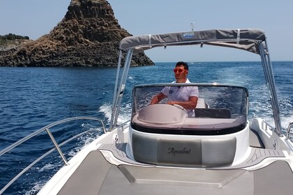 Rental Motorboat Aquabat Sport infinity luxury 8.90 Taormina