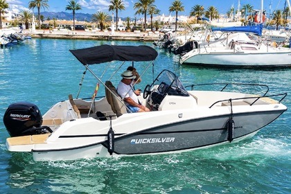 Verhuur Motorboot Quicksilver Activ 605 Open MÁLAGA Málaga