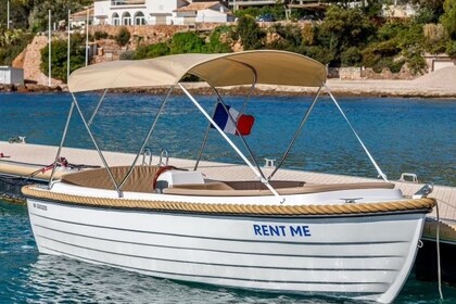 Miete Boot ohne Führerschein  SZKUTNICZY ZAKLAD KRUGER DELTA EE 485 Mandelieu-la-Napoule