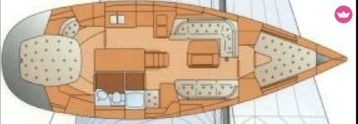 Sailboat Schochl Sunbeam 37 Boat design plan