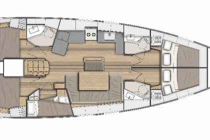 Verhuur Zeilboot Beneteau Oceanis 46.1 Šolta