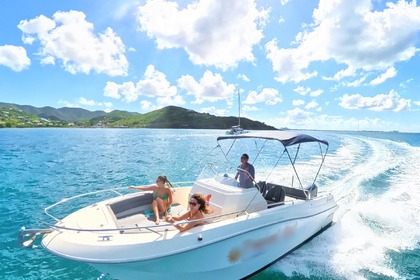 Rental Motorboat Pacific Craft Open 750 Sint Maarten