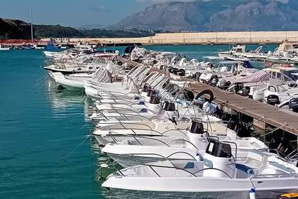 Charter Boat without licence  Bluline 19 Open Balestrate