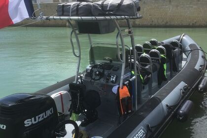 Charter RIB 3d Tender Patrol Hendaye