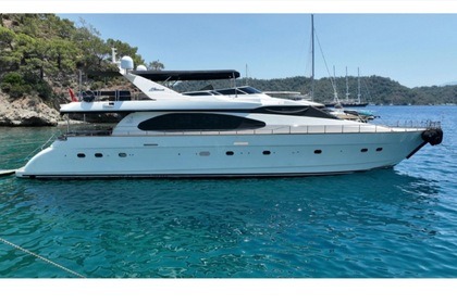 Hire Motor yacht AZM YACHT with 4 Cabins Refit 2025 B76! AZM YACHT with 4 Cabins Refit 2025 B76! Göcek