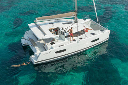 Hire Catamaran Fountaine Pajot Lucia 40 Cannes