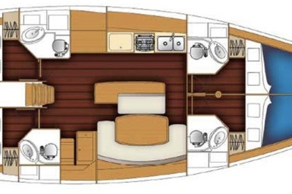 Noleggio Barca a vela Beneteau Cyclades 50.4 Olbia