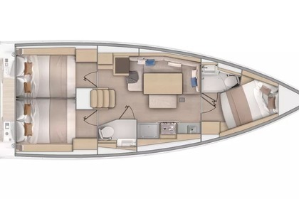 Verhuur Zeilboot Bénéteau Oceanis 37.1 Tunas do Paraná