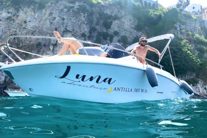 Rental Boat without license  Romar Antilla 585 W.A Torre Annunziata