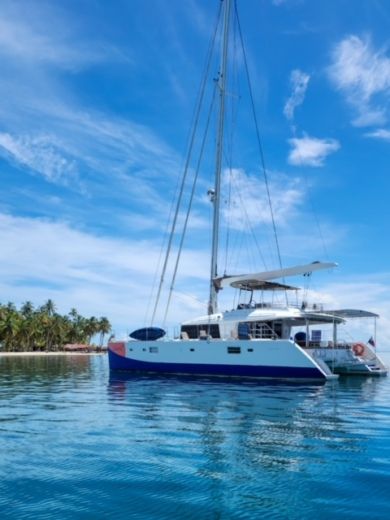 San Blas Islands Catamaran Lagoon 56 alt tag text