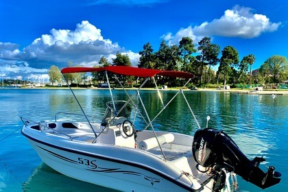 Rental Motorboat Trimarchi 53s Corfu