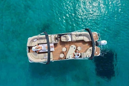 Rental Motorboat Pontoon South Bay 525E Corfu