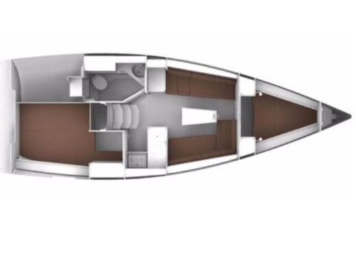 Sailboat Bavaria Bavaria Cruiser 34 boat plan