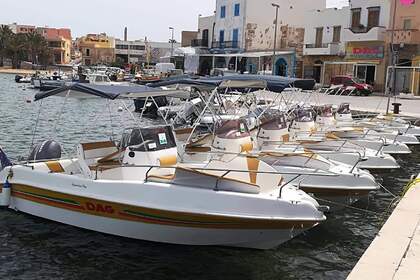 Hire Boat without licence  Bluline 5.5 Lampedusa
