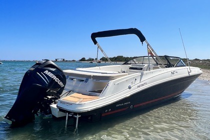 Miete Motorboot Bayliner Vr6 La Manga del Mar Menor