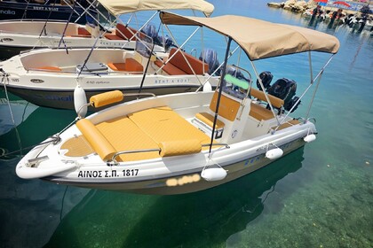 Hire Boat without licence  Karel Open line 4.5m, Kefalonia