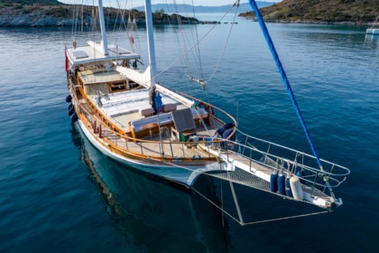 Rental Gulet Custom built gulet with a capacity of 16 Ketch Bodrum