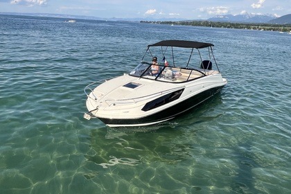 Miete Motorboot Bayliner Vr6 Cuddy OB Thonon-les-Bains