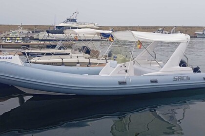 Hire Motorboat Sacs Marine S680 L'Ametlla de Mar