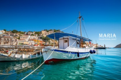 Ενοικίαση Γουλέτα Custom Traditional Greek Kaiki Σύμη