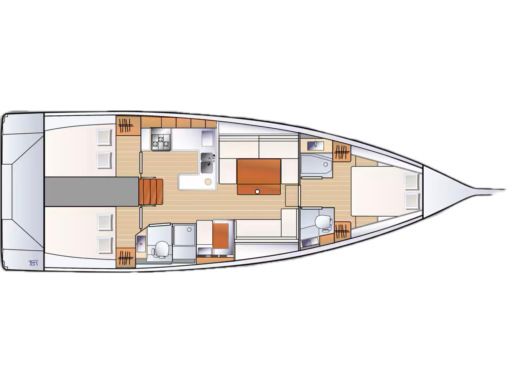 Sailboat  RM 1380 L Boat design plan