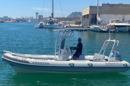 Miete RIB Highfield Coaster 600 honda 100cv año 2021 Menorca