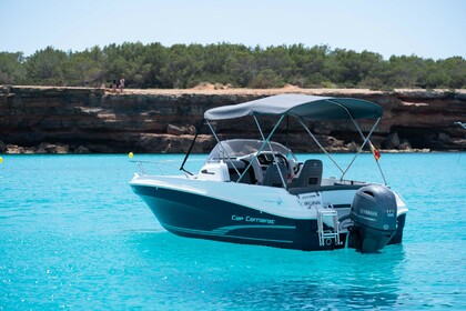 Miete Motorboot Jeanneau Cap Camarat 5.5 WA Ibiza