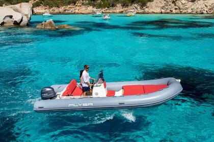 Miete Boot ohne Führerschein  Bwa Flyer 6,1 40cv Porto Pozzo