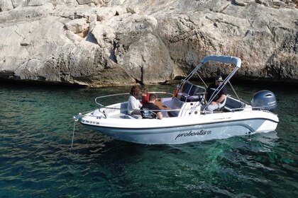 Location Bateau à moteur Pro Marine Nereus 5.70m Yamaha 115hp 7 Personas Minorque