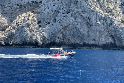 Rental RIB ZODIAC Apex A20 Cala Sant Vicenç