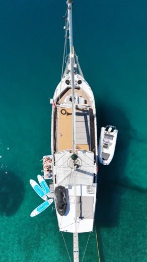 Gulet Custom made 100ft Performance Sailing Yacht Plano del barco