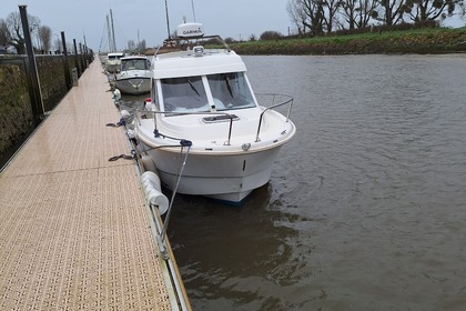 Verhuur Motorboot Beneteau antares 650  HB 115cv suzuki Isigny-sur-Mer