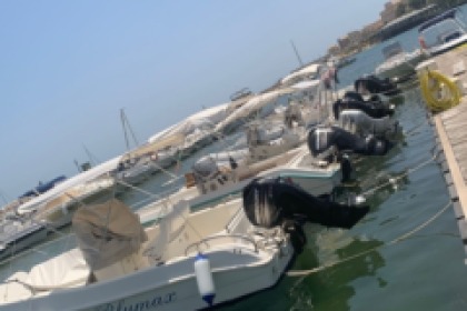 Miete Boot ohne Führerschein  pontile Barca blu max Syrakus