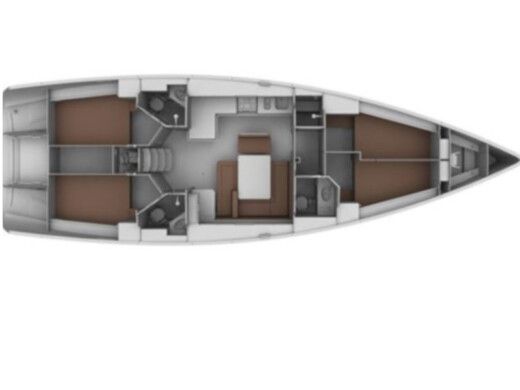 Sailboat Bavaria Bavaria Cruiser 45 boat plan