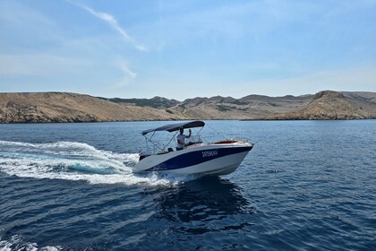Verhuur Motorboot Okiboats Barracuda 545 Open Novalja