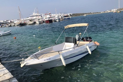 Rental Boat without license  RANIERI 5 Paros