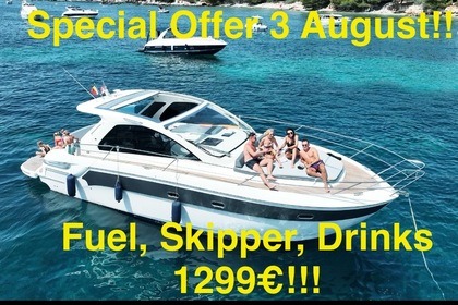 Verhuur Motorboot Super offer!!! Everything included skipper fuel Bavaria boat 13 meters from 2017! Cannes