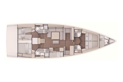 Alquiler Velero  Dufour 530 Grand large Kaštel Gomilica