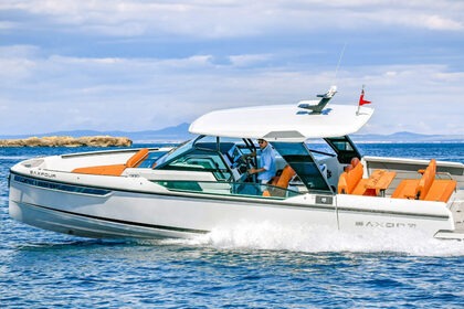 Rental Motorboat SAXDOR 320 GTO + Seabob Palma de Mallorca