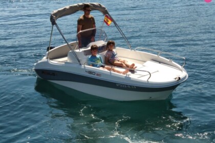 Rental Boat without license  LANCHA REMUS 450 Palamós