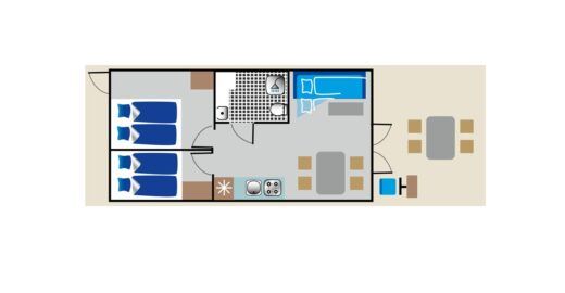Houseboat Pedro H2Home Family (HMR) boat plan