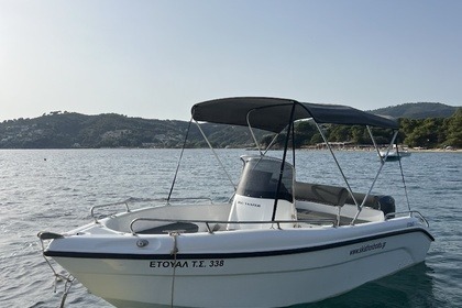 Charter Boat without licence  Poseidon BLU WATER 170 Skiathos