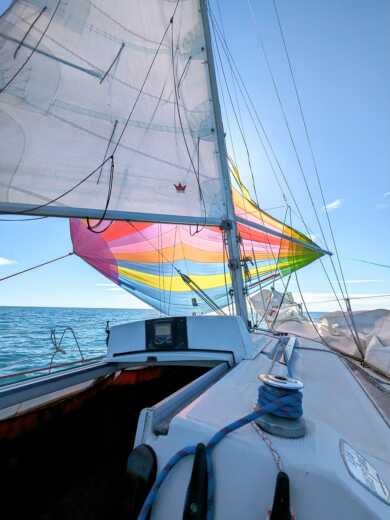 Cap d'Agde Sailboat Neptune Trident 80 alt tag text