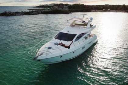 Verhuur Motorboot Azimut Azimut 58 Playa del Carmen