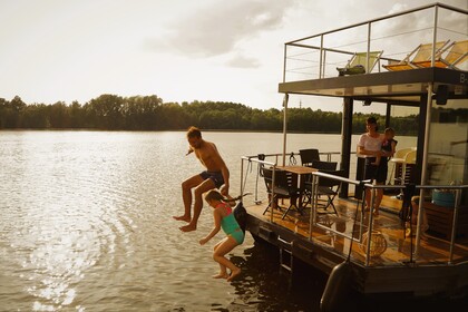 Miete Hausboot Nautilus Hausboote Nautino maxi Tagescharter führerscheinfrei Berlin
