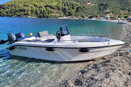 Miete Motorboot Poseidon Blue water 170 Skopelos